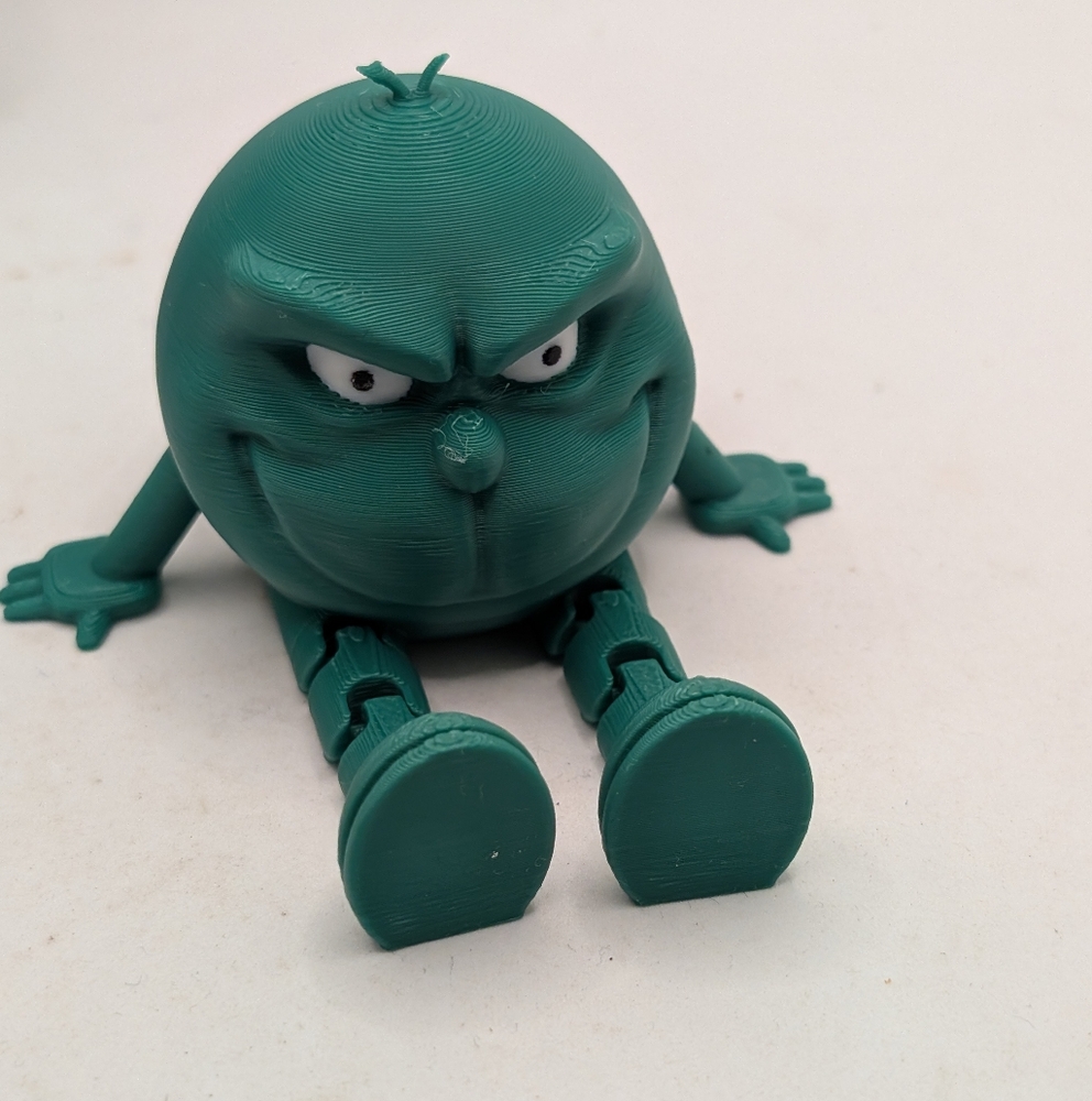 Green Articulated Grinch